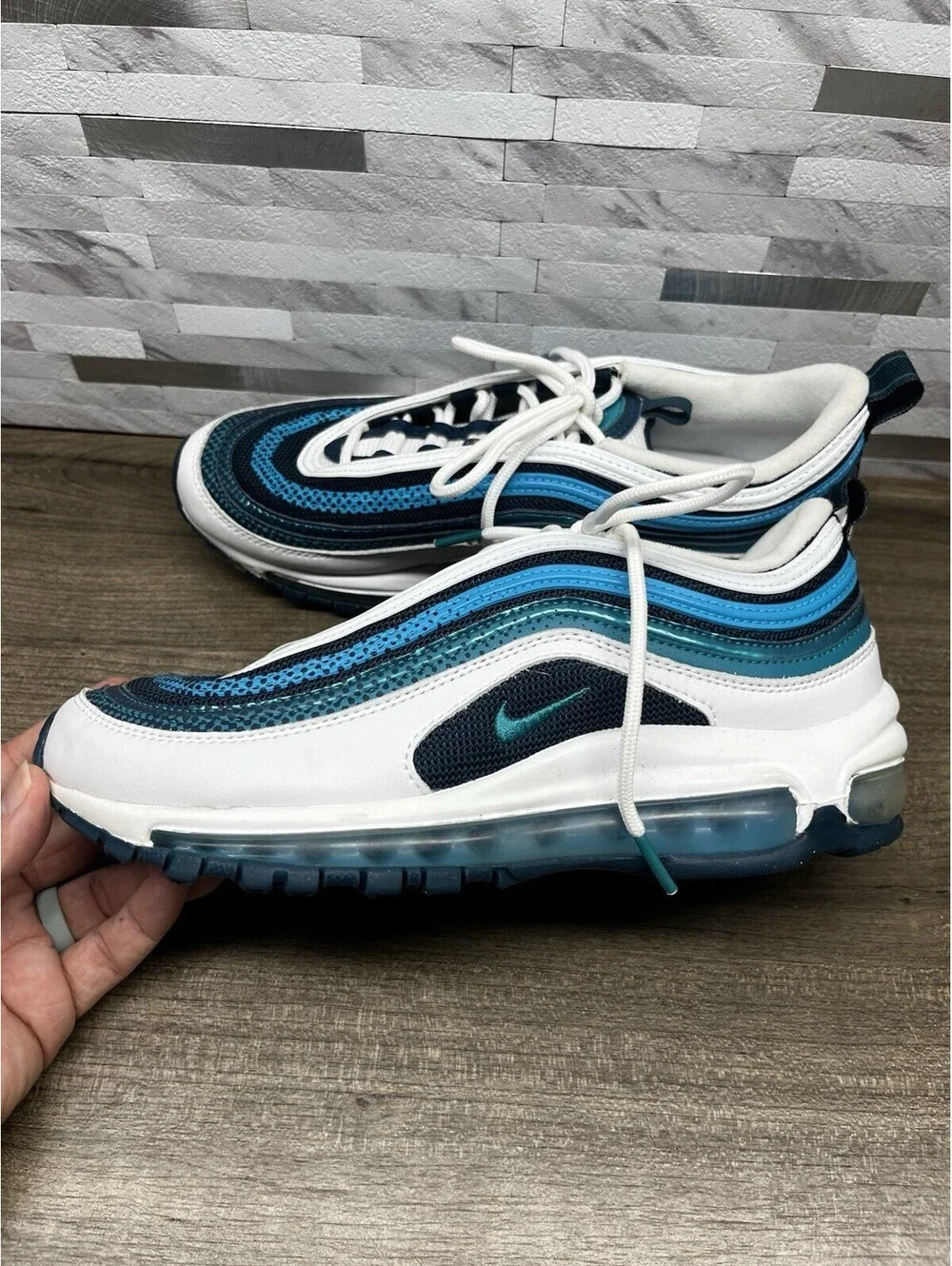 Nike BV0050-100 Air Max 97 Spirit Teal (GS) Women’s Size 6Y